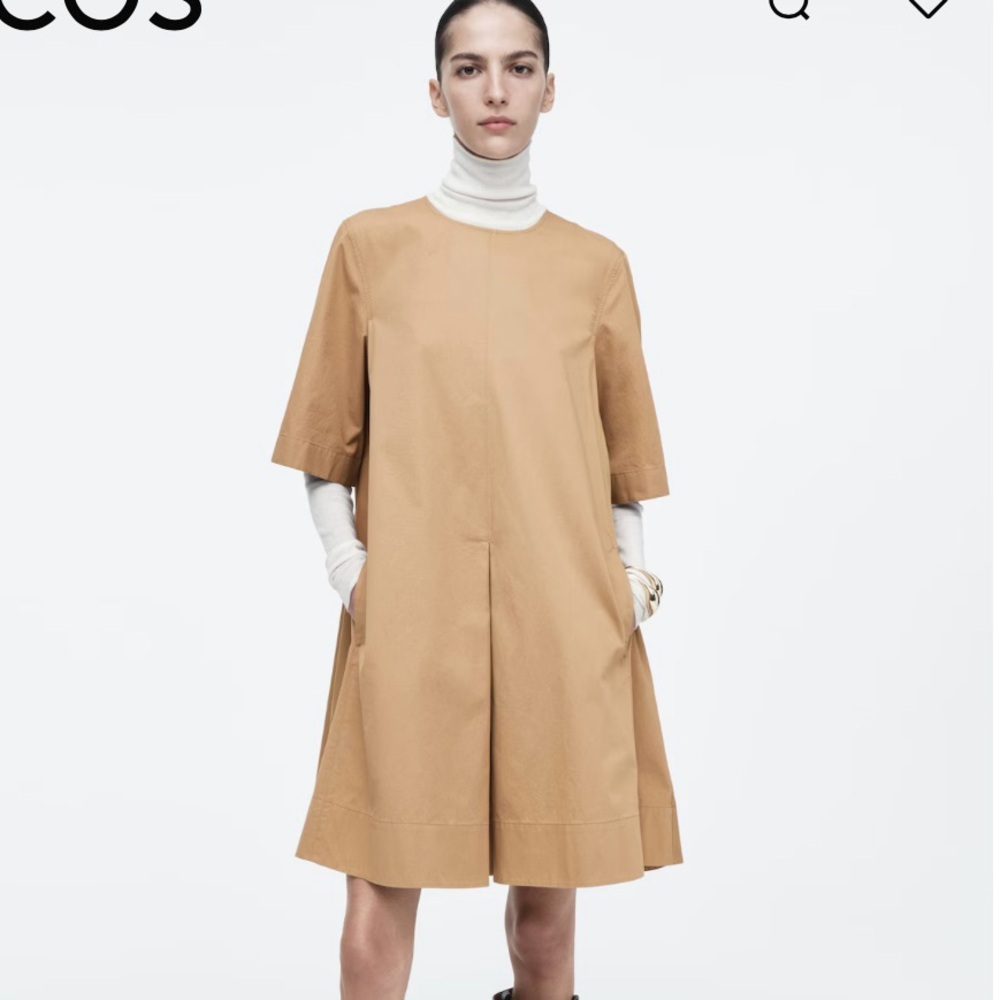 COS - pleated dress size 2
